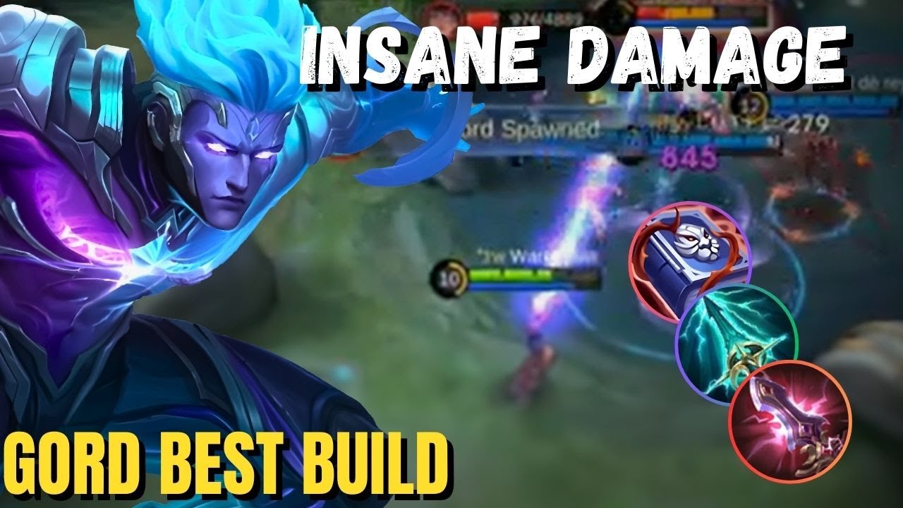 Gord New META Build: Insane Damage & Burst! Gord Best Build - Mobile Legends