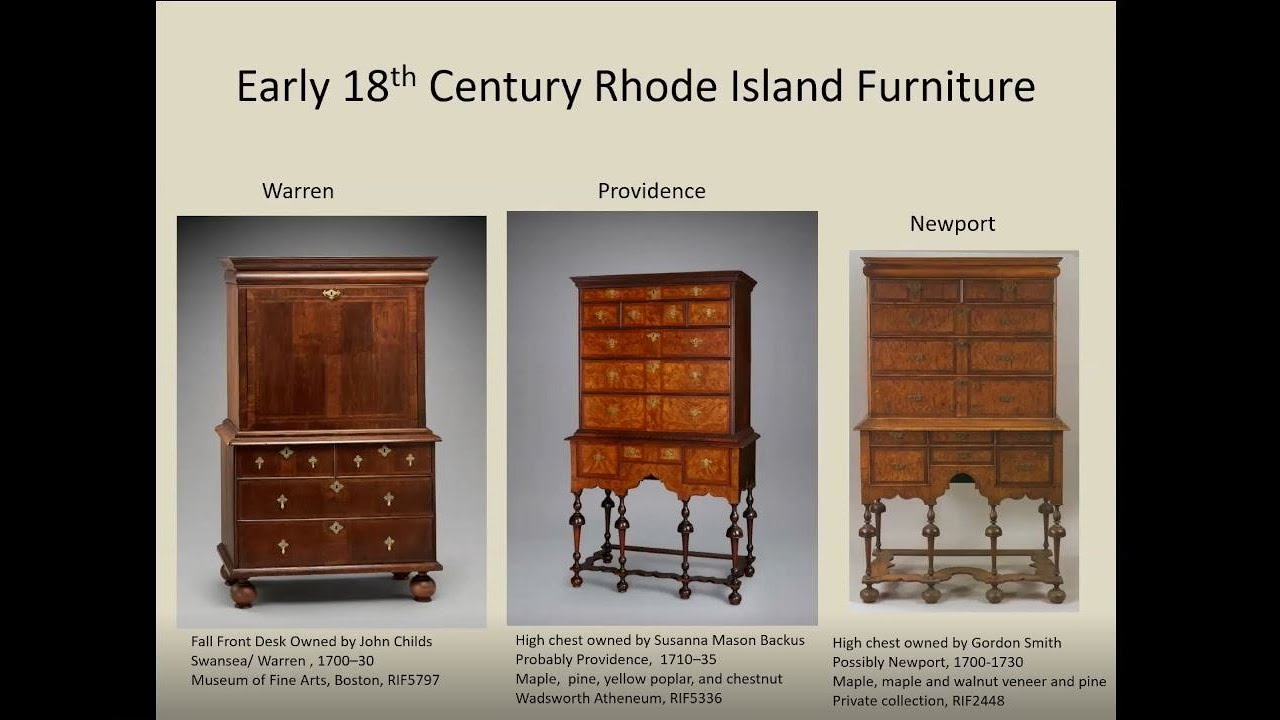 Collective Perspectives: Art and Industry in 18th Century Rhode Island Furniture - Keynote