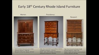 Collective Perspectives Art and Industry in 18th Century Rhode Island Furniture - Keynote