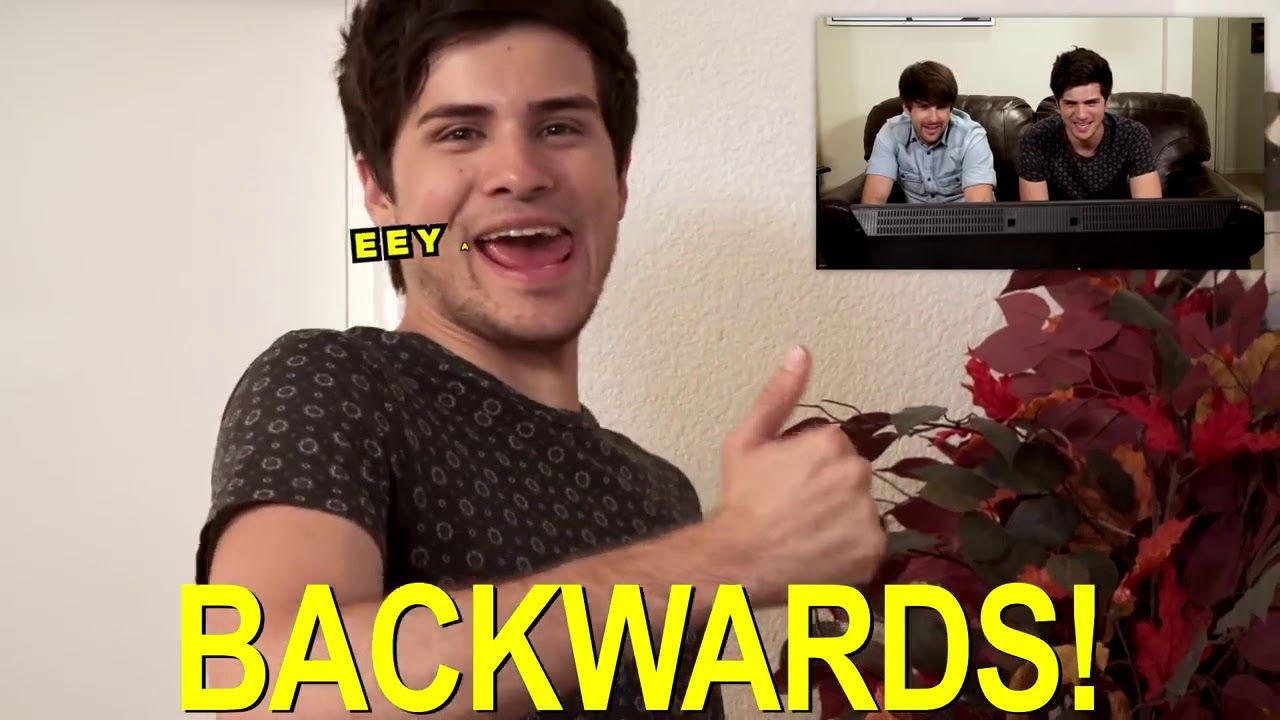 BACKWARDS CHALLENGE 1 SMOSH