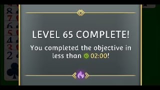 Level 65 HANDCRAFT 2024 Tripledot Solitaire Journey