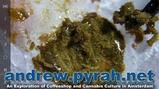 Wardareek'n Wax BHO Hash Oil - Amsterdam Weed Review 2014(http://andrew.pyrah.net - Peace and Pot T-Shirts Now Available! Please COMMENT and LIKE if you enjoyed the video and SUBSCRIBE to stay updated - it all ..., 2014-07-16T09:21:05.000Z)