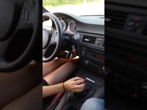 ASIAN GIRL DRIVES A MANUAL BMW M3! CLUTCH & SHIFTER VIEW