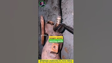 oxygen sensor opening easily 🛠️😱 #carseatquicky #carmechanic #caraccessories #shorts #carparts