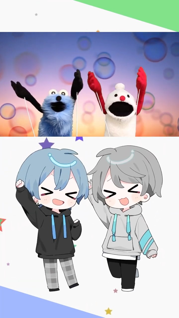【MV】今流行りのパペットスンスンダンス踊ってみた【パペットスンスン】【歌ってみた】#めろぱか #なろ屋 #サムライ翔 #そらねこ #KAITO #kamome