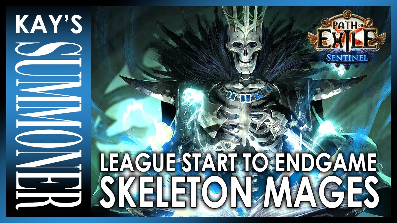 PoE 3.18 - Skeleton Mages - League Starter to Endgame Build Guide - Sentinel League
