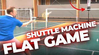 Improve your FLAT GAME in badminton using a shuttle machine screenshot 1