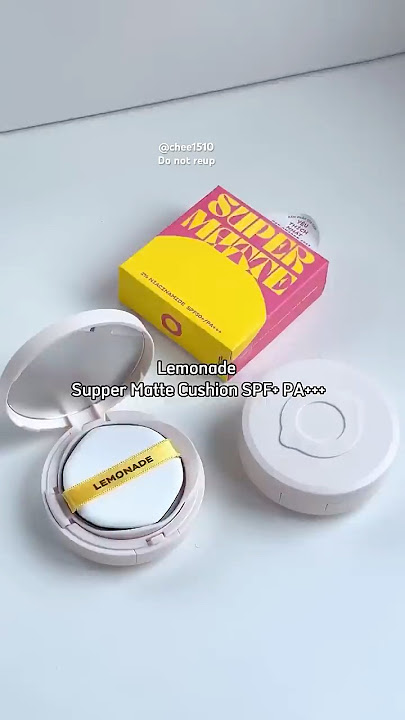 Lemonade SuperMatte Cushion SPF50  PA    🍋