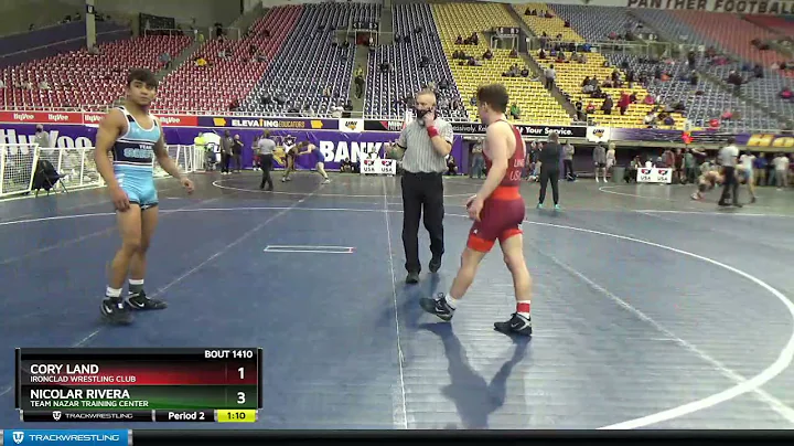 Junior 126 Cory Land Ironclad Wrestling Club Vs Ni...
