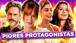 OS PIORES PROTAGONISTAS DE NOVELA DE TODOS OS TEMPOS | Diva Depressão