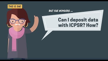 ICPSR 101: Depositing Data with ICPSR (Who can deposit data? What are the options?)