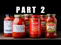 Jarred sauce blind taste test battle  part 2