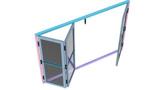 Fabrication of Sliding & Folding Doors from Swisstek Aluminium