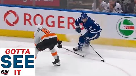 GOTTA SEE IT: John Tavares Pulls Off Incredible De...