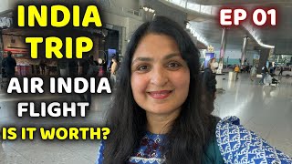 LONDON TO INDIA Flight | Air India Flight Experience | PART 1 | Travel Vlog #travel #traveling