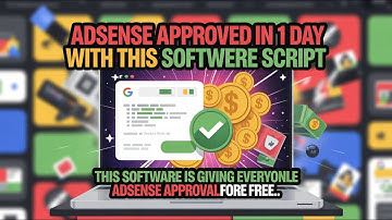 AdSense Approved in Just 1 Day! | Powerful Software + Gaming Script 💻✅