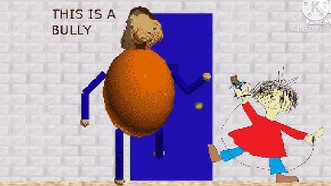 Bullying in the halls - Baldi