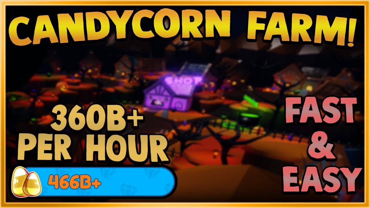 🎃*FASTEST* WAY TO GAIN 🍬CANDYCORN IN NEW HALLOWEEN WORLD! 360B+ PER HOUR! - Mining Simulator 2