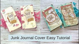 How To Make Journal Covers Using File Folders