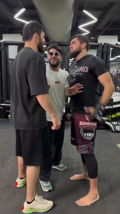 Magomed Ankalaev face 😈 off