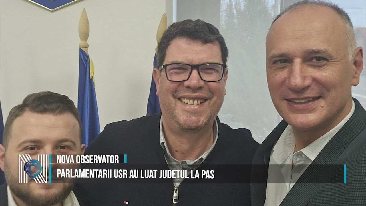 PARLAMENTARII USR AU LUAT JUDEȚUL LA PAS PARLAMENTARII USR AU LUAT JUDEȚUL LA PAS