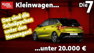 Kompakt Günstig Kleinwagen Unter 20000 Auto Motor Und Sport