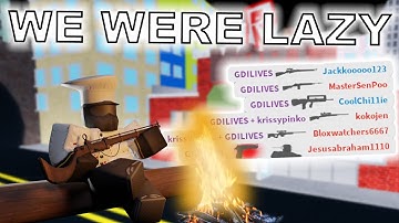 playing like LOSERS in ARSENAL... | ROBLOX