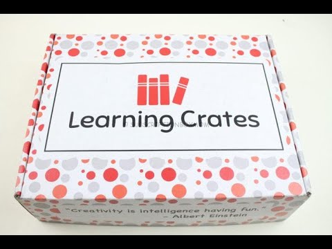 Learning Crates March 2019 Unboxing + Coupon | Books for Children