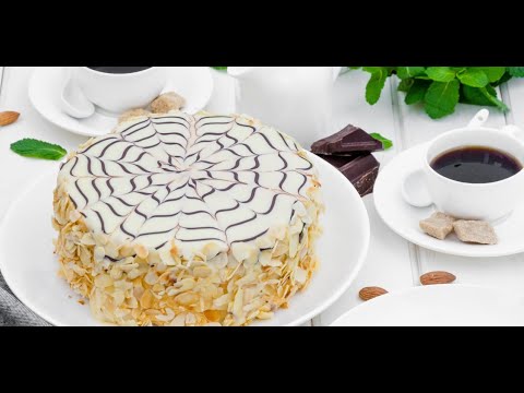 Торт ЭСТЕРХАЗИ Esterhazy cakeРЕЦЕПТ Ароматных Коржей  Часть 1