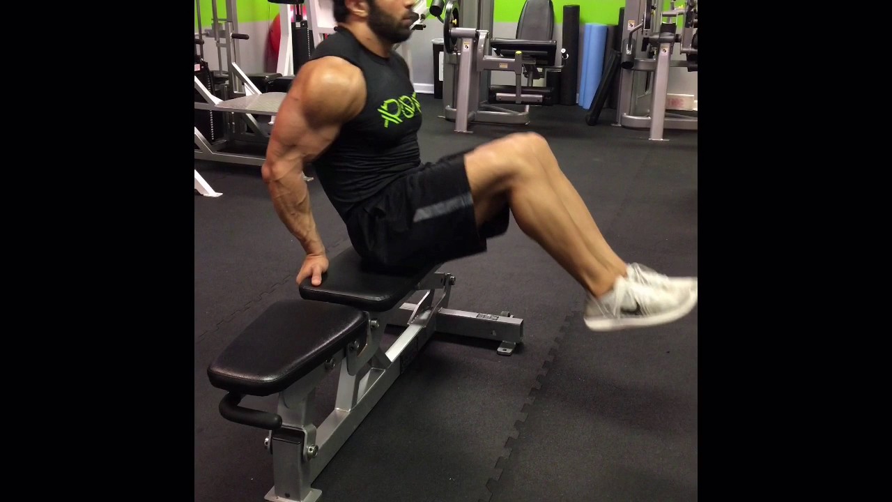 abdominal jack knives from bench YouTube