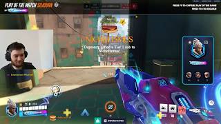 POTG! Dafran's Sojourn is ACTUALLY HACKING - OVERWATCH GAMEPLAY SEASON 3