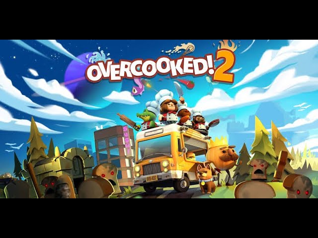 Overcooked - PC, Xbox One e PS4 - EXPANSÃO DE NATAL - FOGO NA COZINHA -  parte 2 