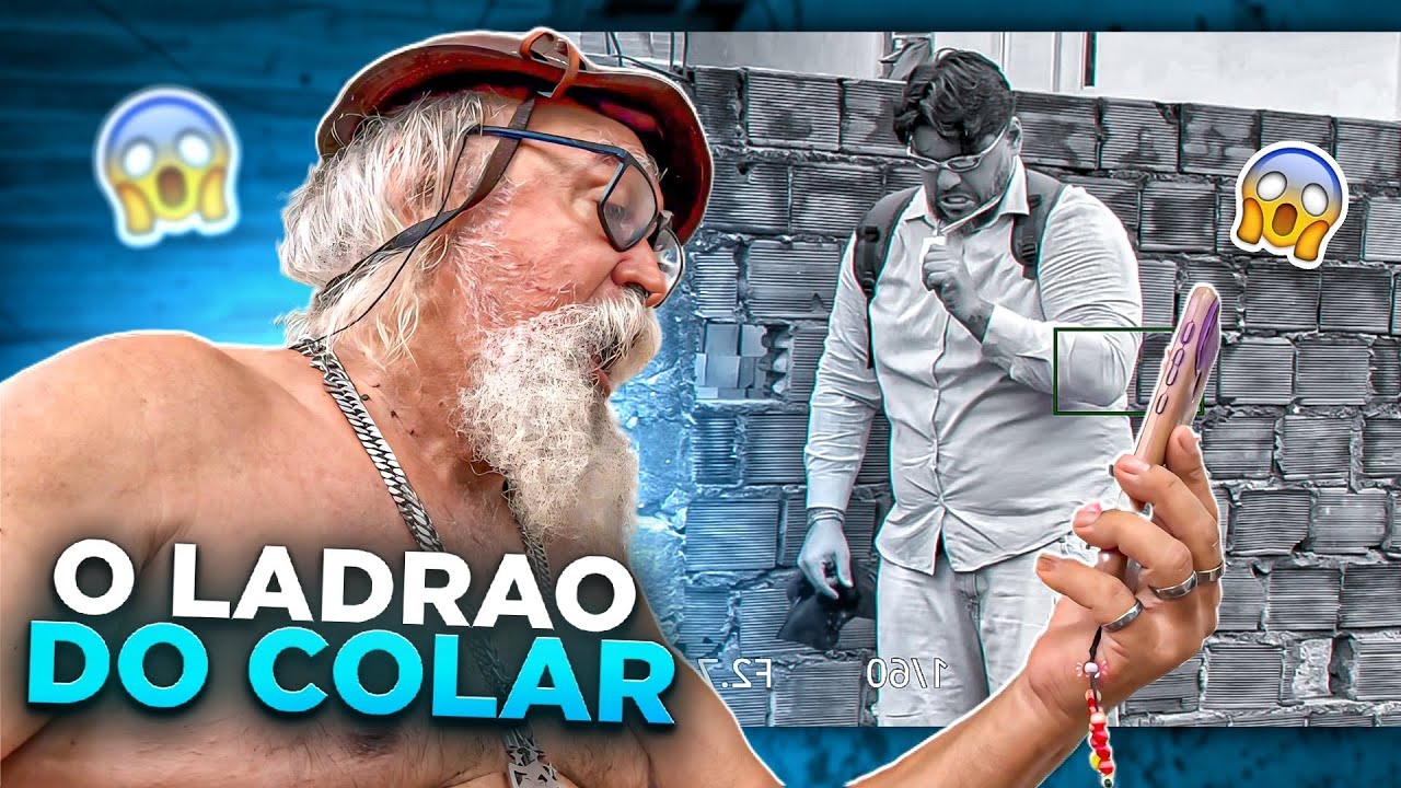 LUIZ DO SOM VIU QUEM ROUBOU O COLAR NAS CÂMERAS | LUIZ DO SOM