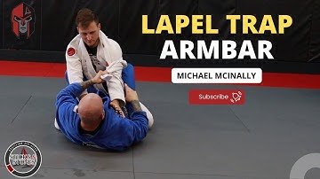 Lapel trap armbar