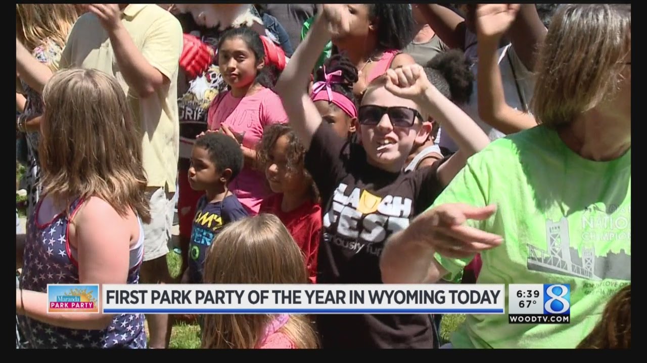 First Maranda Park Party of the season Thursday in Wyoming