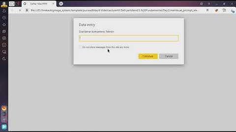 Membuat Prompt dan Alert dengan JavaScript di HTML (Daftar Nilai PPPK)