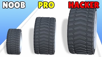 NOOB vs PRO vs HACKER in Wheel Demolish