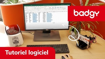Evolis Badge Studio software | Importation d