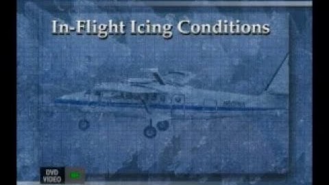 In Flight Icing Conditions: Part 1