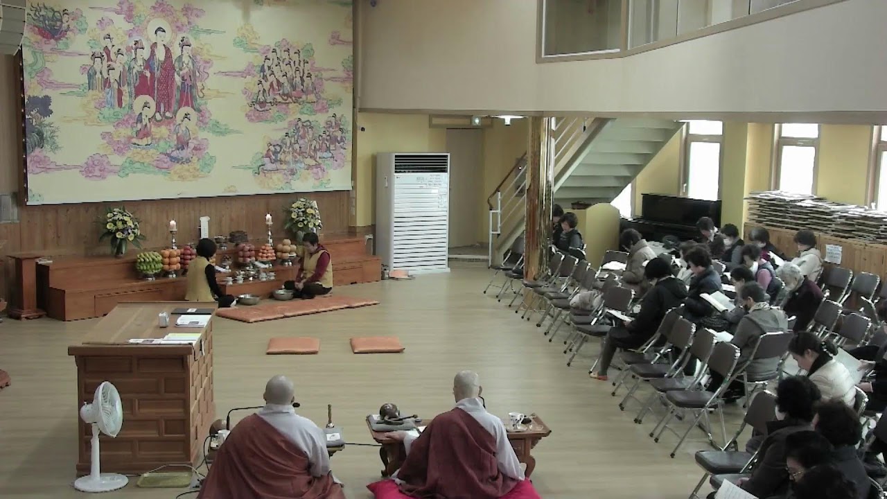 3월  3일 보름 위령재 법회