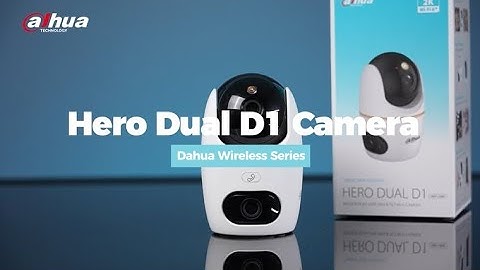 Dahua Wireless Series Hero Dual D1 Camera Highlight