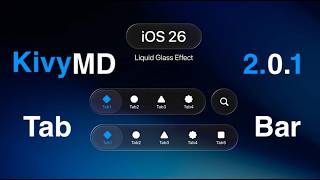 iOS Liquid Glass Tab Bar
