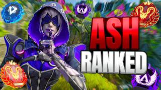 High Level Ash Ranked Gameplay - Apex Legends (No Commentary)
