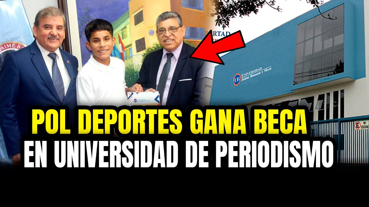 Pol Deportes: Universidad de Periodismo LE REGALA BECA COMPLETA para estudiar
