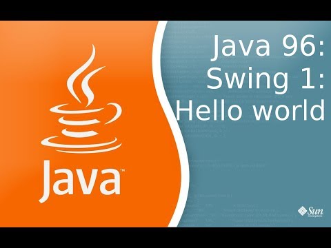 Видео: Почему мы используем Swing в Java?