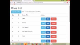 How to View Edit Delete update in PHP tutorial BANGLA 03