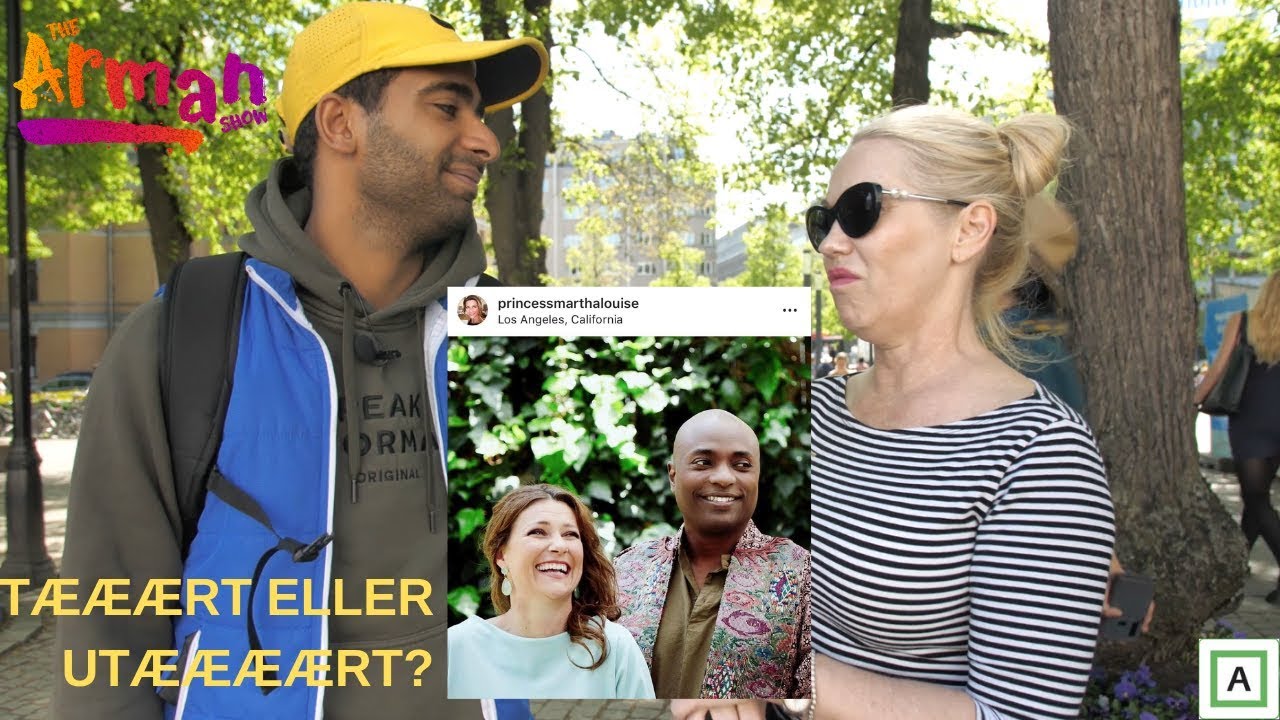 Shafqat på gata:Märtha Louise + Shaman Durek =Sant!