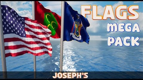 FLAGS MEGA PACK (869 Flags)  | Unreal Engine Marketplace | Joseph