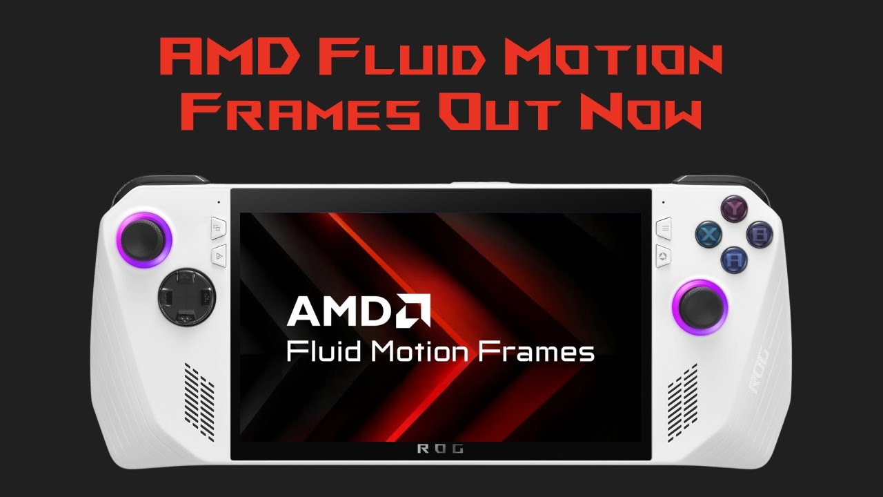 AMD Fluid Motion Frames is a GAME CHANGER - YouTube