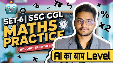 Set-6- 🤖 AI से बढ़िया Paper for SSC CGL 2025: by Rohit Tripathi
